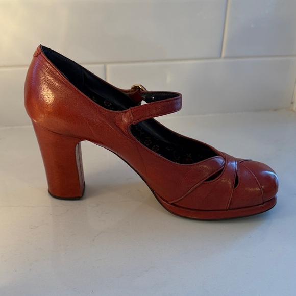 S.R.O. d’miguel Mary Jane Women's Vintage Retro Heels - Picture 6 of 16